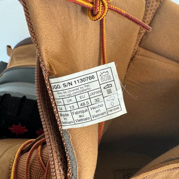 Ugg Men's Emmette Hi Duck Boot 1130766 Size 14 New - Picture 12 of 13